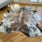 Lana Cowhide Premium Floor Rug - Brown - Large
