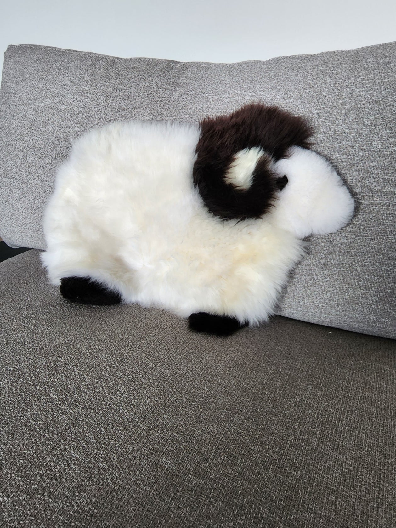 sheep wool kids pillow cover 